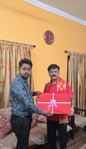 पत्रकार और भाजपा नेता की मुलाकात में हुई साम्प्रदायिक सौहाद्र बनाए रखने की चर्चा