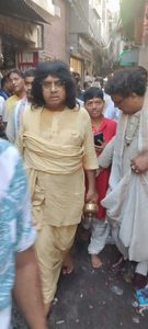 फतेहाबाद पहुंचे कौशिक जी महाराज ने दिलाया धर्म की राह पर चलने का संकल्प