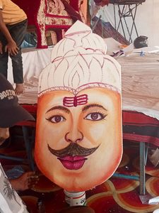 कारवालों नगर में 55 फुट के रावण का होगा दहन, नवयुवक रामलीला कमेटी मना रही 56वाँ वर्ष