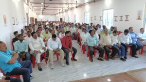 मुख्यमंत्री योगी के संभावित दौरे को लेकर बाबू रामेश्वर दयाल महाविद्यालय, फत्तेपुर में बैठक का आयोजन किया गया