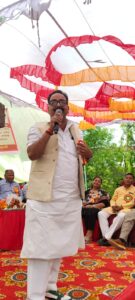 अशोक सिंह तीसरी बार निर्विरोध चुने गए ज़िला अध्यक्ष