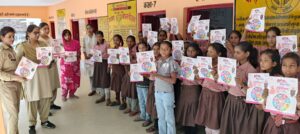 थाना तालग्राम कन्नौज महिला पुलिस कर्मियों द्वारा महिला सशक्तिकरण हेतु विशेष जागरूकता अभियान चलाया गया