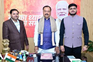 कानपुर नगर-कल्याणपुर में जश्न, मनीष तिवारी को भाजपा संगठन में मिली बड़ी जिम्मेदारी।