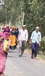 तपिश और गर्मी पर आस्था भारी श्रद्धालुओं की भारी भीड़: