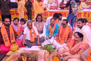 यज्ञ महोत्सव से हो रहा स्वस्थ समाज का निर्माण -विधायक हरीश शाक्य