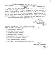 महराजगंज:भारी बारिश व चक्रवात के दृष्टिगत 31 अक्टूबर को कक्षा 1 से 12 तक के सभी स्कूल रहेंगे बंद, डीएम के निर्देश पर बीएसए ने जारी किया आदेश