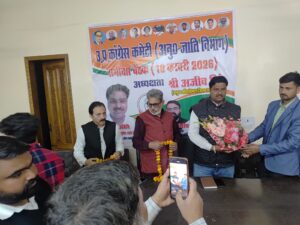 पूर्व विधायक संजय कपूर के कैंप कार्यालय पर जिला अनुसूचित जाति विभाग की समीक्षा बैठक संपन्न