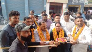 समीर इलेक्ट्रॉनिक एंड रिपेयरिंग सेंटर का सहावगंज में भव्य शुभारंभ