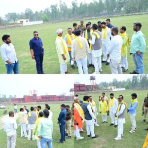 महराजगंज:15 मार्च को सुभासपा की ‘सामाजिक समरसता महारैली सर्वोदय कालेज धनेई में होगा आयोजित,100 से अधिक ब्राह्मणों द्वारा होगा शंखनाद..