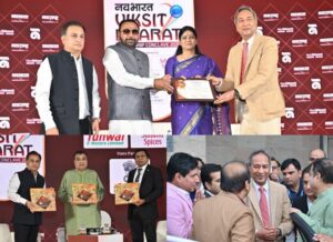 ShriShishir Bajaj Honoured as “Maharashtra ka Gaurav” at the Viksit Bharat Conclave