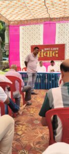 वार्ड 85 आजाद नगर में अमर उजाला का जनसंवाद लोगों ने खुलकर रखीं जनसमस्याएं।   रिपोर्टर — धर्मानंद पाण्डेय।               MD NEWS बहुआयामी समाचार