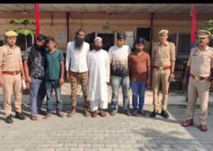 थाना मीरापुर पुलिस टीम ने 06 वारंटीयो अभियुक्तों को किया गिरफ्तार                      रिपोर्ट : रूखशीद अहमद     MD NEWS बहुआयामी समाचार