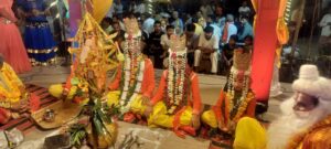 शिवपुर रामलीला का आठवां दिन भव्य राम बारात और चारों राजकुमारों का विवाह मंडप सजा