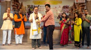 Melodies and Kathak Rhythms Enchant Audience at Ghat Sandhya