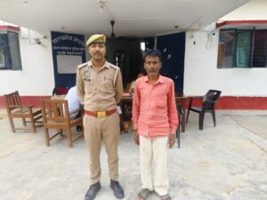 मोतीगंज पुलिस ने एक नफर वारण्टी अभियुक्त को किया गिरफ्तार भेजा न्यायालयए मडी न्यूज राष्ट्रीय शिकायत निवारण अधिकारी- अजीत यादव