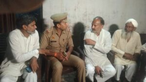 गांव जोगियाखेड़ा, थाना फुगाना में पुलिस की ग्रामीणों से बातचीत CJP के प्रस्तावित धरना-प्रदर्शन को लेकर शांति बनाए रखने की अपील MD NEWS बहुआयामी समाचार रिपोर्ट रोहित जैन जिला सहायक ब्यूरो प्रमुख