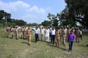 मूर्ति विसर्जन की तैयारियों को लेकर जिलाधिकारी विसर्जन घाटों का किया निरीक्षण रिपोटर आशुतोष पाण्डेय MDNEWS अयोध्या