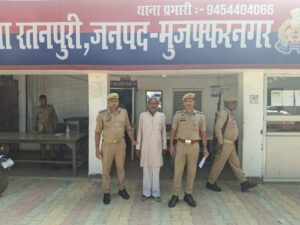 चक्रव्यूह अभियान के तहत रतनपुरी पुलिस की कार्रवाई, एक वारंटी गिरफ्तार,MD NEWS बहुआयामी समाचारजिला सहायक ब्यूरो प्रमुख – रोहित जैन (दभेड़ी वाले)मुज़फ्फरनगर