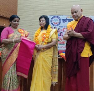 तिब्बती संस्थान के कुलसचिव डॉ सुनीता चंद्रा को मिला कर्म योगिनी सम्मान