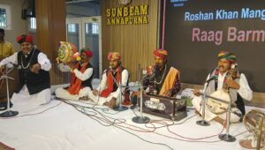 मांगणियार संगीत की सुर लहरियों से गूंजा सनबीम स्कूल अन्नपूर्णा, लोक संस्कृति से रूबरू हुए विद्यार्थी