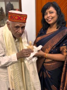 विजयादशमी पर वरिष्ठ समाजसेवी रामगोपाल सराफ सम्मानित