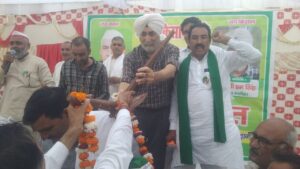 गन्ना भुगतान के ब्याज की मांग को लेकर बुढ़ाना में किसान पंचायत, वी.एम. सिंह बोले अब किसानों को खुद बुलंद करनी होगी अपनी आवाज