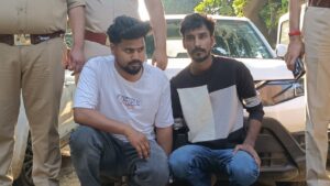 अंतरराज्यीय वाहन चोर गिरोह का पर्दाफाश दो शातिर आरोपी गिरफ्तार चोरी की तीन कार बरामद