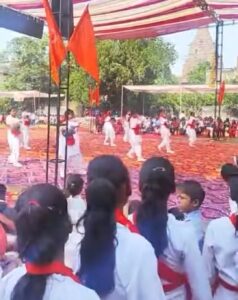 400 आर्य वीरों ने शस्त्र संचालन और व्यायाम से दिखाया दमखम
