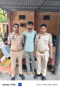 थाना रामराज पुलिस टीम ने पशु क्रूरता के एक आरोपी को किया गिरफ्तार
