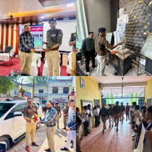 साइबर अपराध से बचने के लिए सतर्कता जरूरी-एडीजी-(अपराध एवं कानून व्यवस्था)छात्र-छात्राओं को साइबर ठगी से बचाव की जानकारी दी