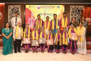 Gotipua Odissi Dance Enthralls Students at Dholim’s Sunbeam