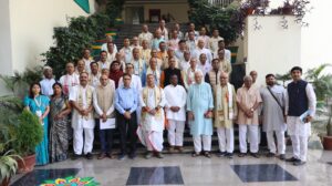 भारतीय ज्ञान परंपरा की पुनर्प्रतिष्ठा पर राष्ट्रीय कार्यशाला का शुभारंभशिक्षा की चुनौतियों, राष्ट्रीय शिक्षा नीति और भारतीय मूल्यों पर चार सत्रों में हुआ मंथन