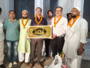 बहूबेगम मकबरा का चार्ज फिर से पुराने मुतवल्ली अशफाक हुसैन जिया को सौंपा गया, स्थानीय निवासियों ने फूल-मालाओं से किया भव्य स्वागत